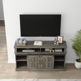 58 Inch TV Stand with Storage Cabinet and Shelves, TV Console Table Entertainment Center for Living Room,Bedroom